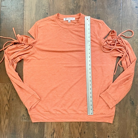 PAINTED HEART cold shoulder top, size XL, NWOT - Picture 6 of 9